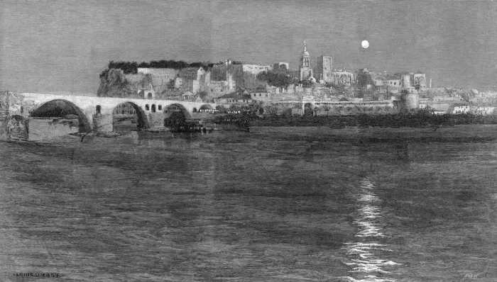 Framed Print : France Avignon Framed Print : France Avignon