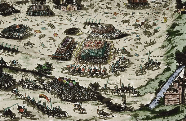 France. Battle of Moncontour, 1569