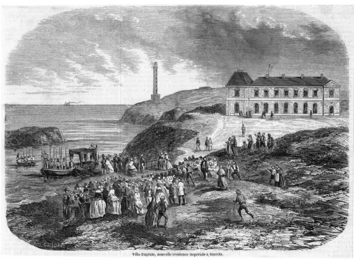 Framed Print : France Biarritz Framed Print : France Biarritz