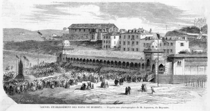 Framed Print : France Biarritz Framed Print : France Biarritz
