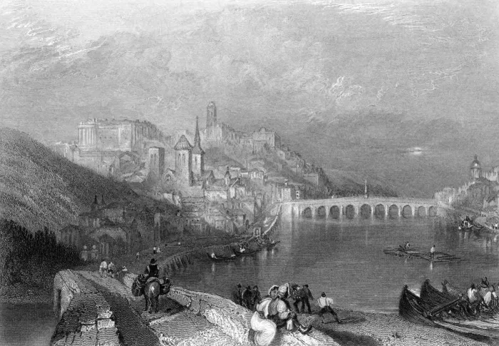 Framed Print : FRANCE / BLOIS / EARLY C19TH Framed Print : FRANCE / BLOIS / EARLY C19TH