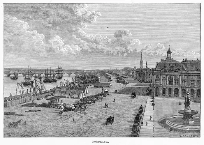 Framed Print : France Bordeaux Framed Print : France Bordeaux
