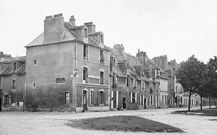 Framed Print : France Caen Place Saint Gilles pre-1900 Framed Print : France Caen Place Saint Gilles pre-1900