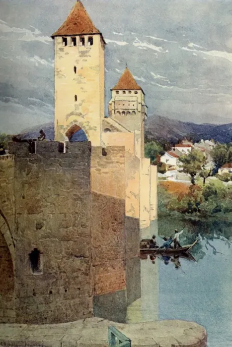 Framed Print : France / Cahors / Valentre Framed Print : France / Cahors / Valentre