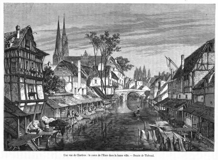 Framed Print : France Chartres Framed Print : France Chartres