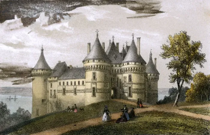 Framed Print : FRANCE / CHAUMONT CHATEAU Framed Print : FRANCE / CHAUMONT CHATEAU
