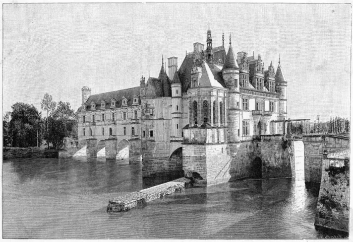 Framed Print : France Chenonceaux Framed Print : France Chenonceaux