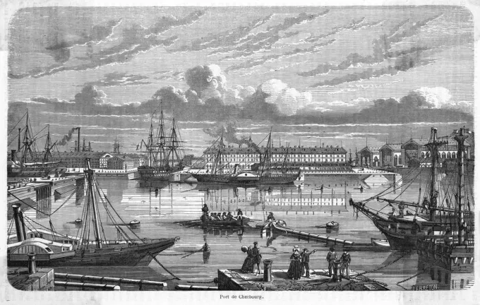 Framed Print : France Cherbourg Framed Print : France Cherbourg