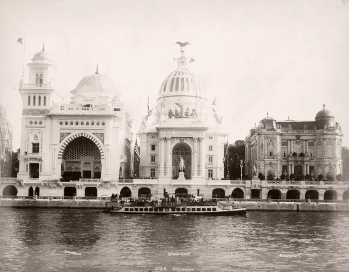 Framed Print : France - The Exposition Universelle Universal of 1900 Framed Print : France - The Exposition Universelle Universal of 1900