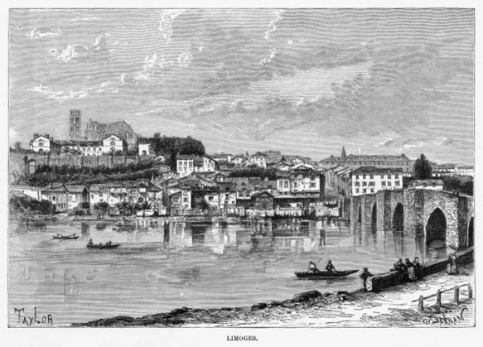 Framed Print : France Limoges Framed Print : France Limoges