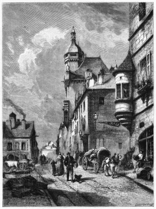Framed Print : France Luxeuil Bains Framed Print : France Luxeuil Bains