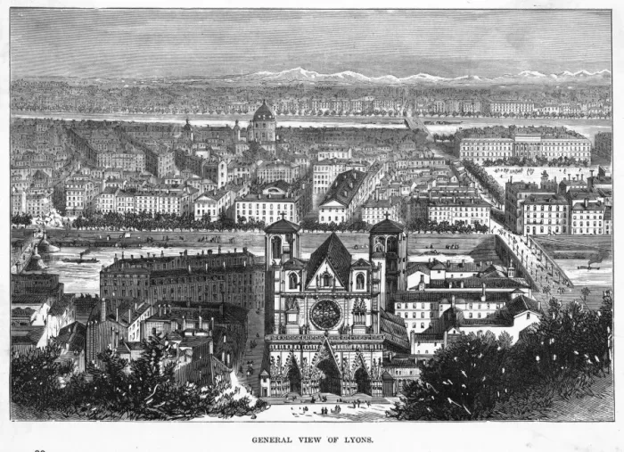 Framed Print : France Lyon Framed Print : France Lyon