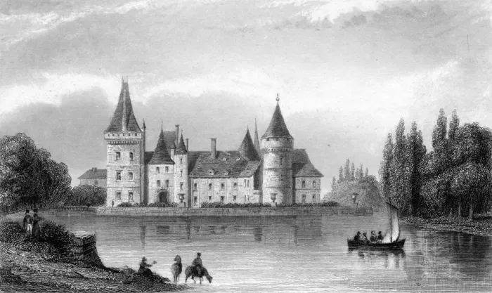 Framed Print : FRANCE / MAINTENON Framed Print : FRANCE / MAINTENON