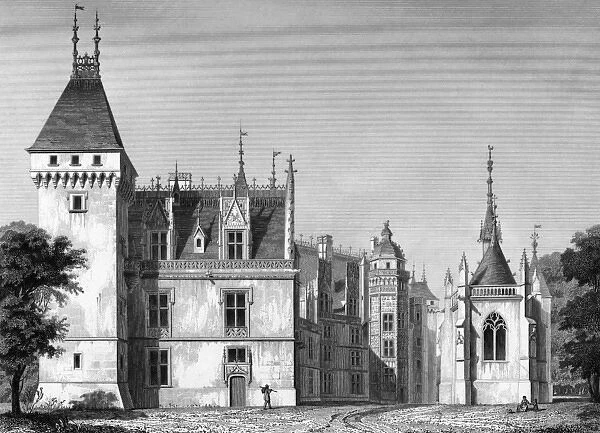 France Meilhant. The chateau de Meilhant (or Meillan or Meillant) was at
