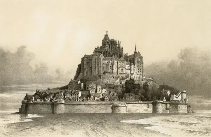 Framed Print : France / Mont St Michel Framed Print : France / Mont St Michel