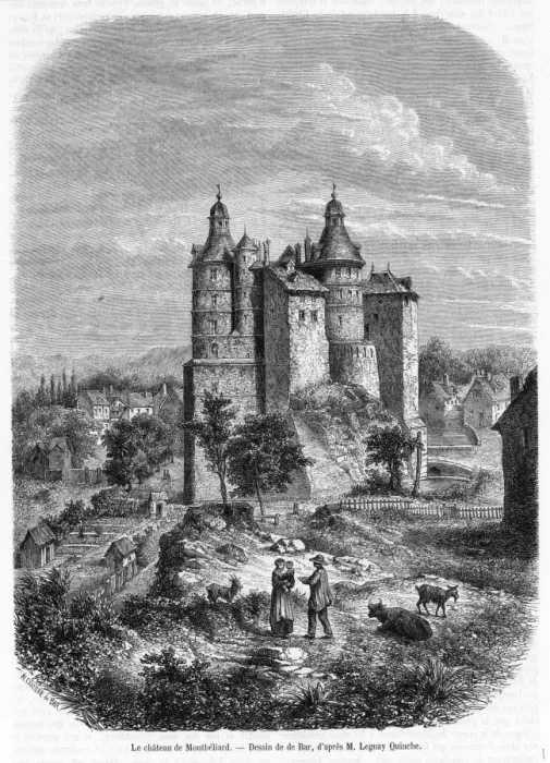 Framed Print : France Montbeliard Framed Print : France Montbeliard