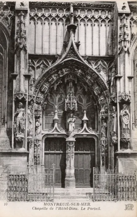 Framed Print : France - Montreuil sur-Mer - Chapel Entrance - Hotel Dieu Framed Print : France - Montreuil sur-Mer - Chapel Entrance - Hotel Dieu