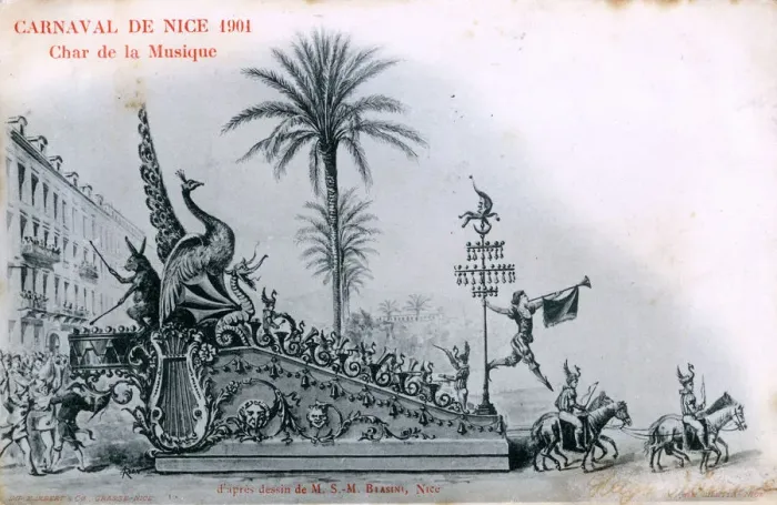 Framed Print : France - Nice Carnival - The Music Float Framed Print : France - Nice Carnival - The Music Float