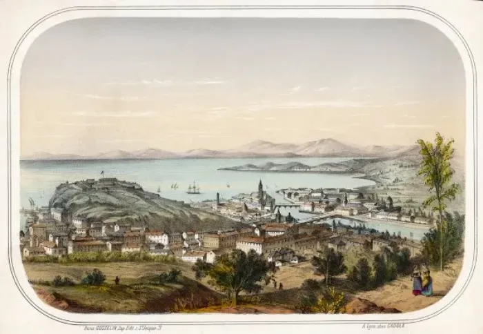 Framed Print : France  /  Nice [Distant]