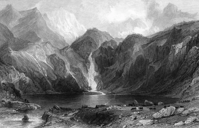 Framed Print : FRANCE OO. The lac d Oo is one of the more picturesque sites in the Hautes Pyrenees Framed Print : FRANCE OO. The lac d Oo is one of the more picturesque sites in the Hautes Pyrenees