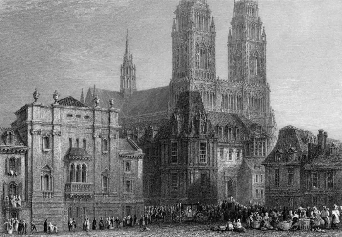 Framed Print : FRANCE / ORLEANS Framed Print : FRANCE / ORLEANS