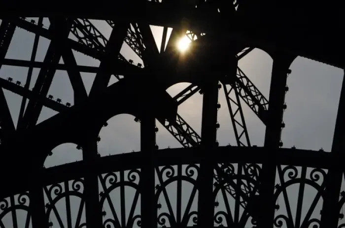Framed Print : France. Paris. Eiffel Tower by Gustave Eiffel (1832-1923). I Framed Print : France. Paris. Eiffel Tower by Gustave Eiffel (1832-1923). I