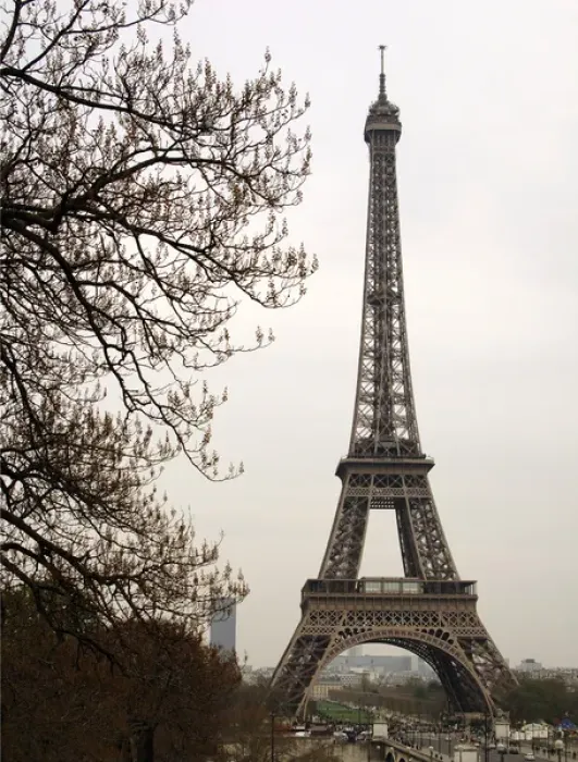 Framed Print : France. Paris. Eiffel Tower by Gustave Eiffel (1832-1923). I Framed Print : France. Paris. Eiffel Tower by Gustave Eiffel (1832-1923). I