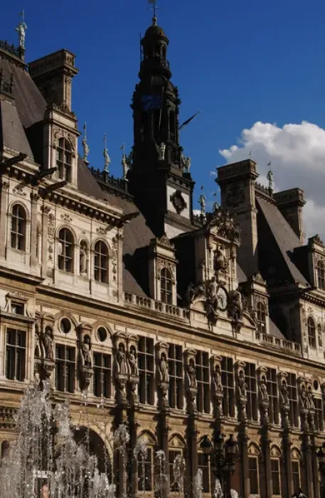 Framed Print : France. Paris. Hotel de Ville. Renaissance revival Framed Print : France. Paris. Hotel de Ville. Renaissance revival