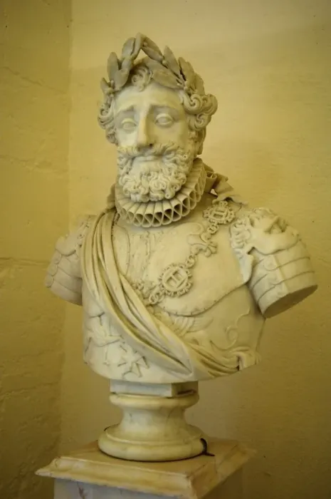 Framed Print : FRANCE. Pau. Castle. Bust of Herny IV. Sculpture Framed Print : FRANCE. Pau. Castle. Bust of Herny IV. Sculpture