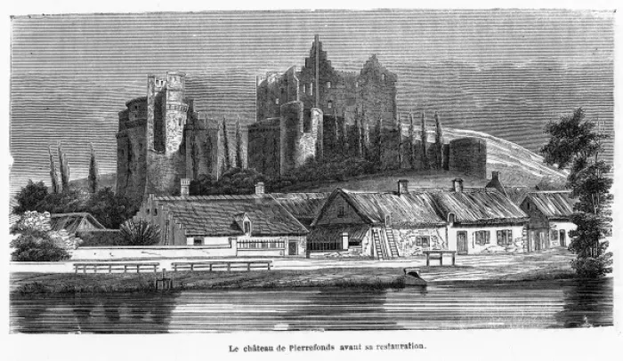 Framed Print : France Pierrfonds 1 Framed Print : France Pierrfonds 1