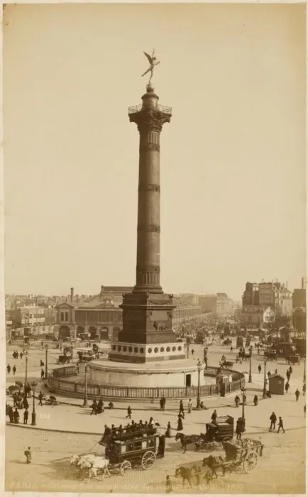 Framed Print : France Place Bastille Framed Print : France Place Bastille