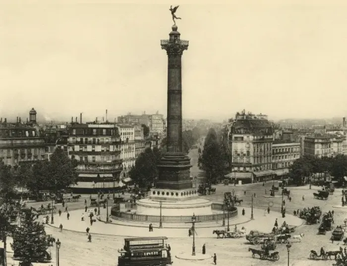 Framed Print : France Place Bastille Framed Print : France Place Bastille