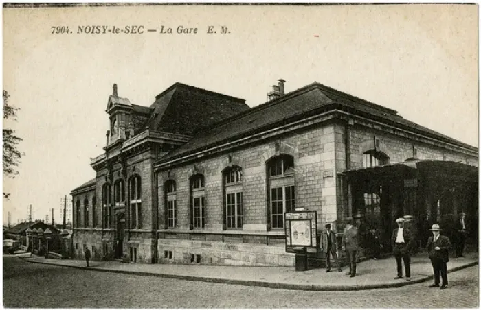 Framed Print : France - The Railway Station at Noisy-le-Sec Framed Print : France - The Railway Station at Noisy-le-Sec