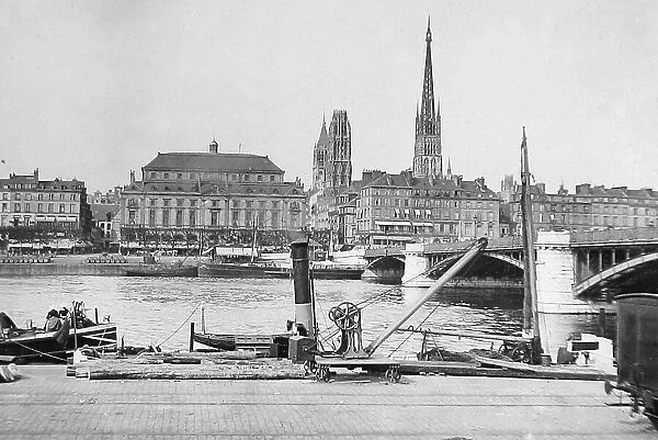 France Rouen Grand Pont pre-1900