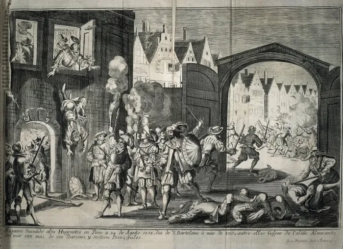 Framed Print : France. Saint Bartholomews Day massacre in Paris Framed Print : France. Saint Bartholomews Day massacre in Paris