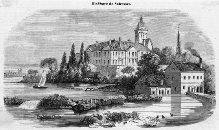 Framed Print : France Solesmes Framed Print : France Solesmes