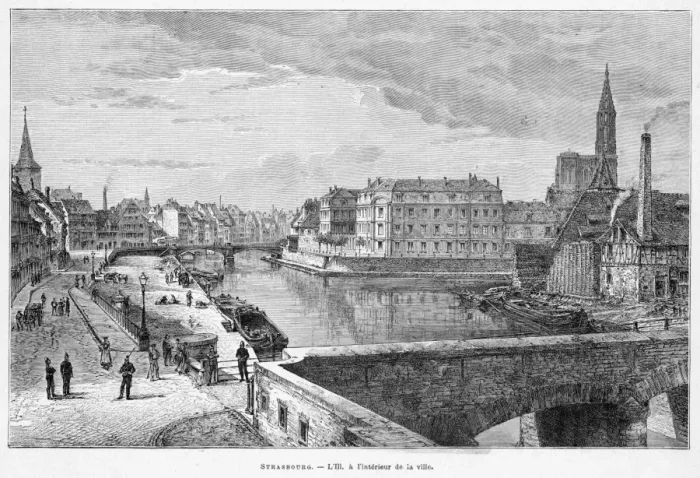 Framed Print : France Strasbourg Framed Print : France Strasbourg