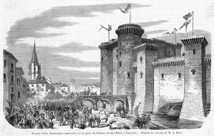 Framed Print : France Tarascon Framed Print : France Tarascon