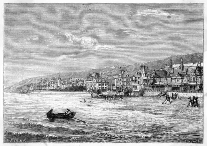 Framed Print : France Trouville Framed Print : France Trouville