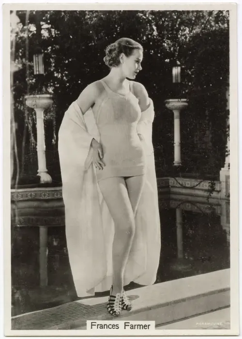 Framed Print : Frances Farmer, American film actress and TV host Date: 1939 Framed Print : Frances Farmer, American film actress and TV host Date: 1939