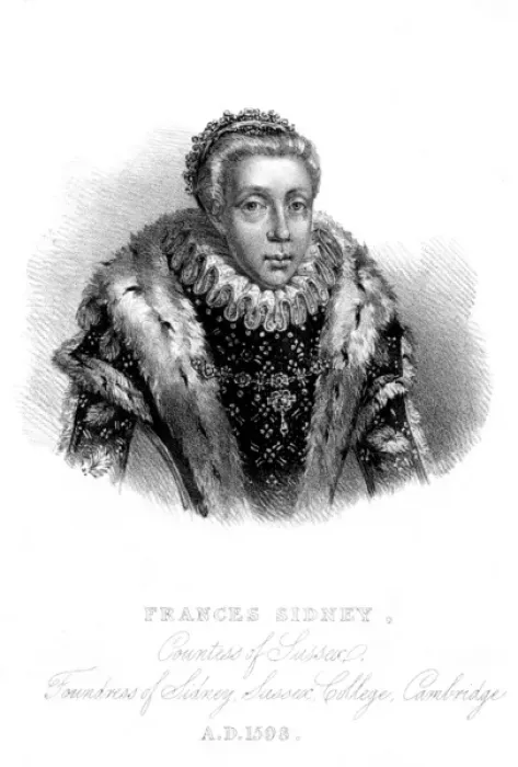 Framed Print : Frances Sidney Sussex Framed Print : Frances Sidney Sussex