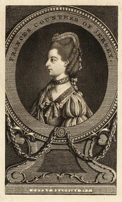Framed Print : Frances Villiers, Countess of Jersey Framed Print : Frances Villiers, Countess of Jersey