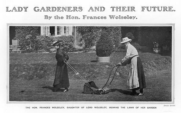 Frances Wolseley Mowing