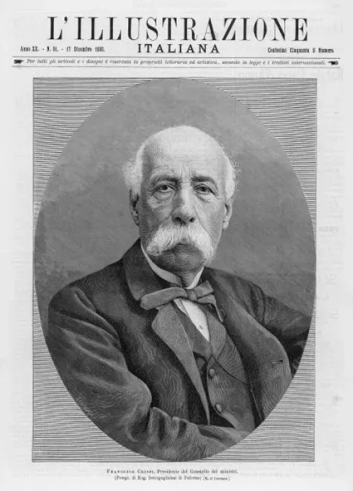 Framed Print : Francesco Crispi / Ilz 93 Framed Print : Francesco Crispi / Ilz 93