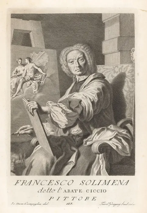 Framed Print : Francesco Solimena, Italian painter, 1657-1747 Framed Print : Francesco Solimena, Italian painter, 1657-1747