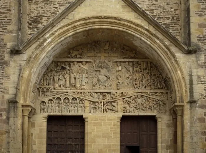 Framed Print : Francia. Conques. Sainte-Foy Abbey Framed Print : Francia. Conques. Sainte-Foy Abbey