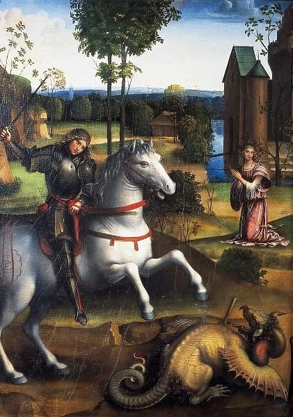FRANCIA, Francesco (1450-1517). Saint George