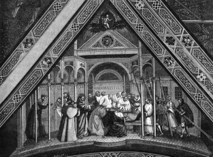 Framed Print : Francis of Assisi Buried Framed Print : Francis of Assisi Buried