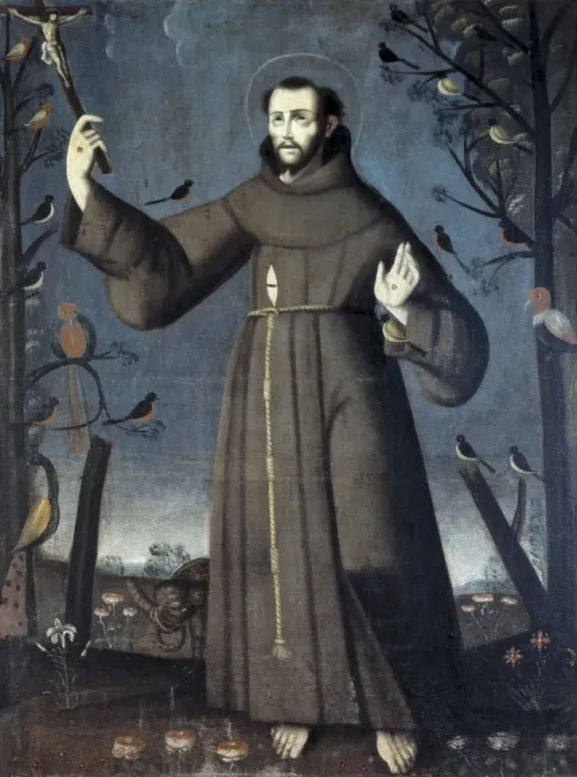 Framed Print : FRANCIS OF ASSISI, Saint (1182-1226). Italian mystic Framed Print : FRANCIS OF ASSISI, Saint (1182-1226). Italian mystic