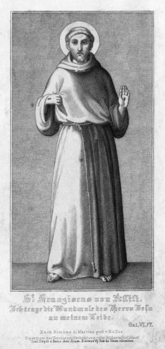 Framed Print : Francis of Assisi Stigma Framed Print : Francis of Assisi Stigma